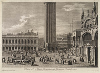 TvB G 6342
<br/>
Plateau D. Marci Prospectus ad Publicam Bibliothecam
<br/>
<em>Visentini, Antoine (1689-1782)</em>